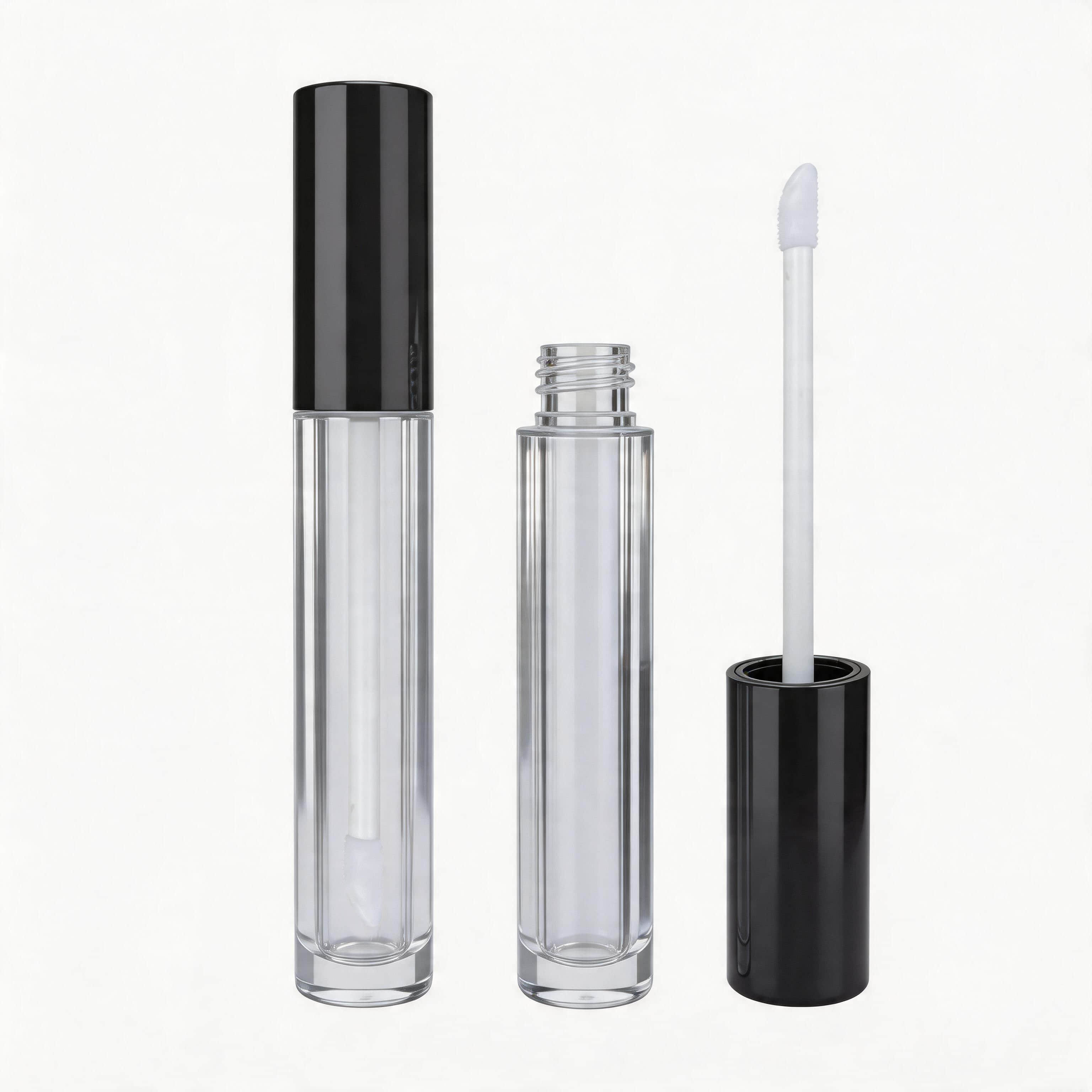 Custom Unique Eco-friendly Plastic Lipgloss Tubes Container Manufacturer with Competitive Price
