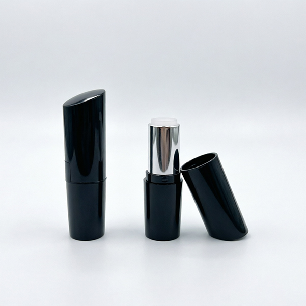 Minimalist Slant-Cut Lipstick Tube | Custom Lipstick Packaging