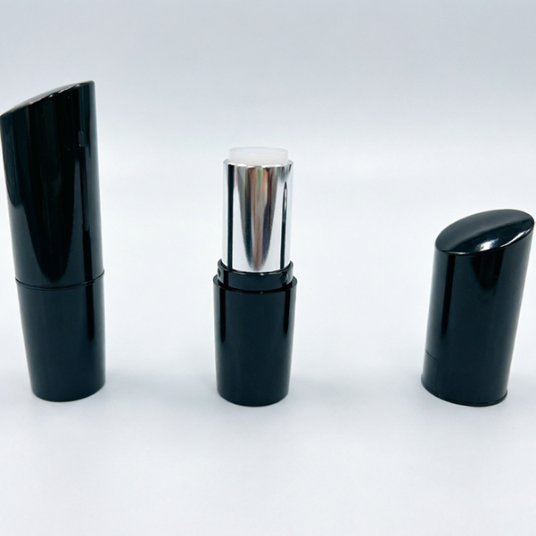 Minimalist Slant-Cut Lipstick Tube | Custom Lipstick Packaging