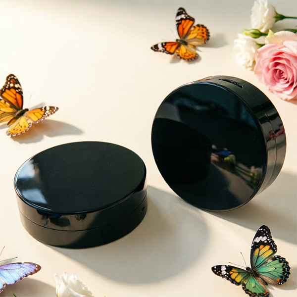 OEM Custom Eco-Friendly Eyeshadow Packaging 4 Colour Cosmetic Case With Mirror